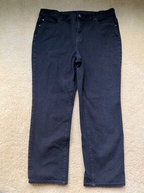 Chico’s Fabulously Slimming Black Jeans - Chico’s Size 2.5 Short (L/14) - VGUC